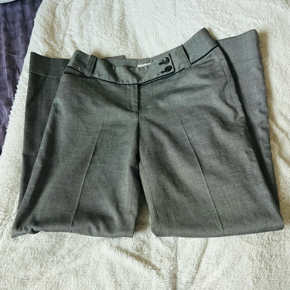 Ann Taylor Loft Wide Leg Dress Trouser Pants.